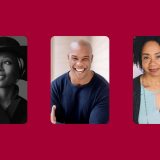 headshots of fatima robinson, darnell abraham, and karole foreman